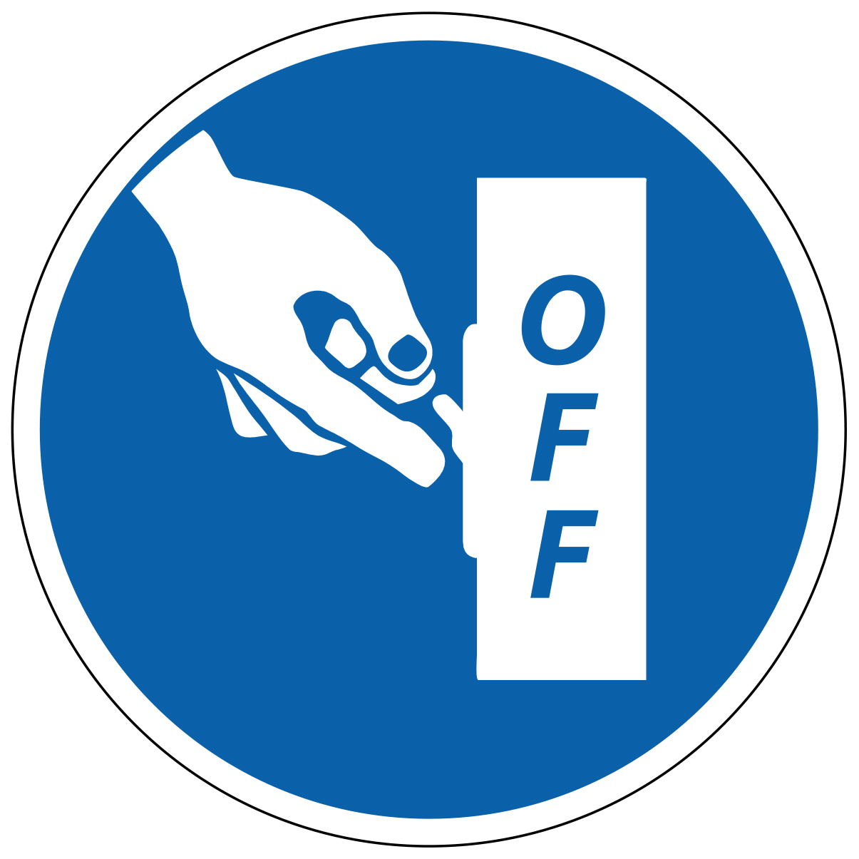 Couper l'alimentation avant travaux de maintenance